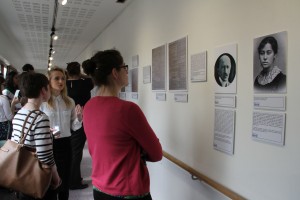 View of the exhibition launch