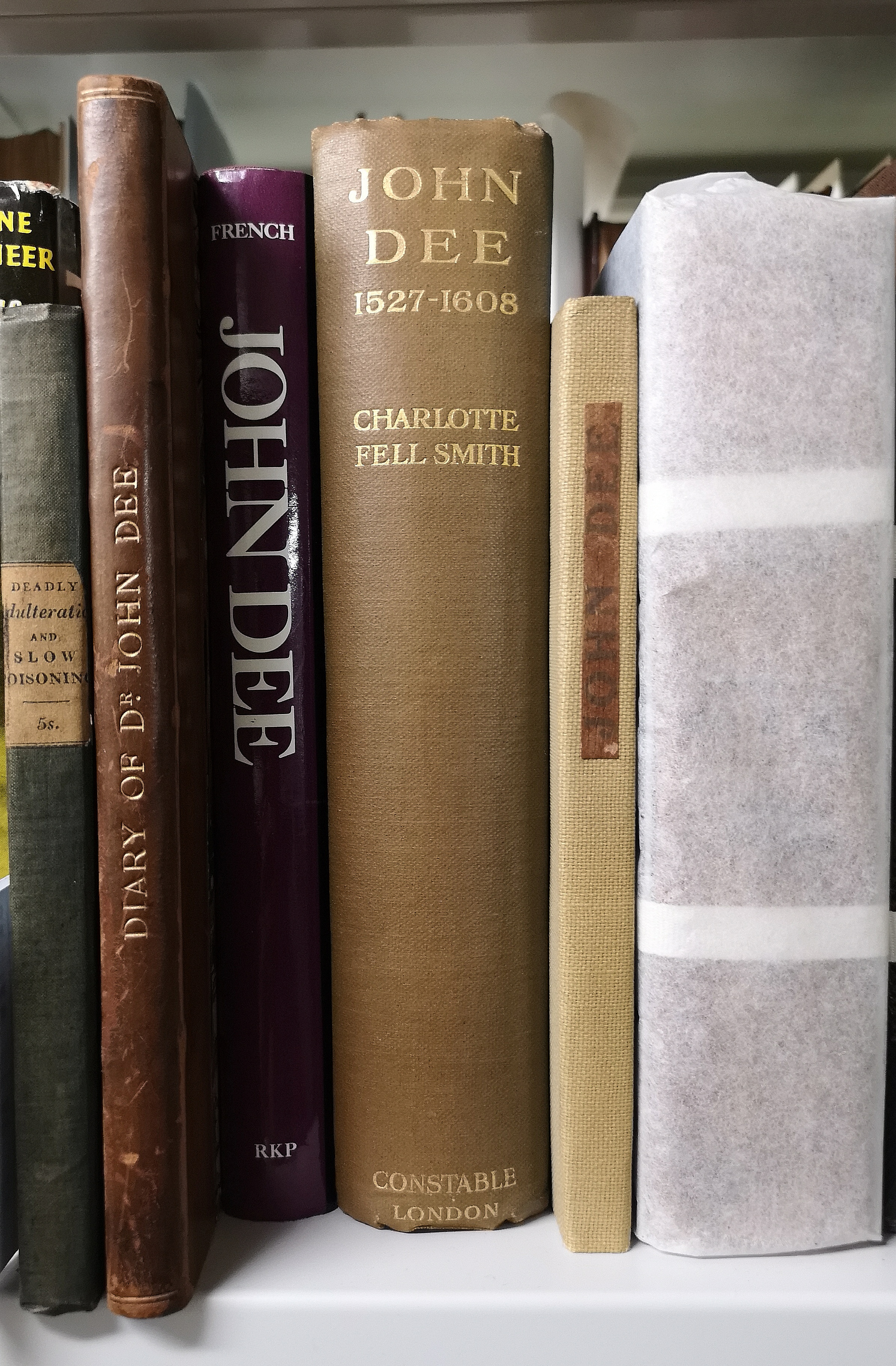 John Dee books in the Maddison Collection