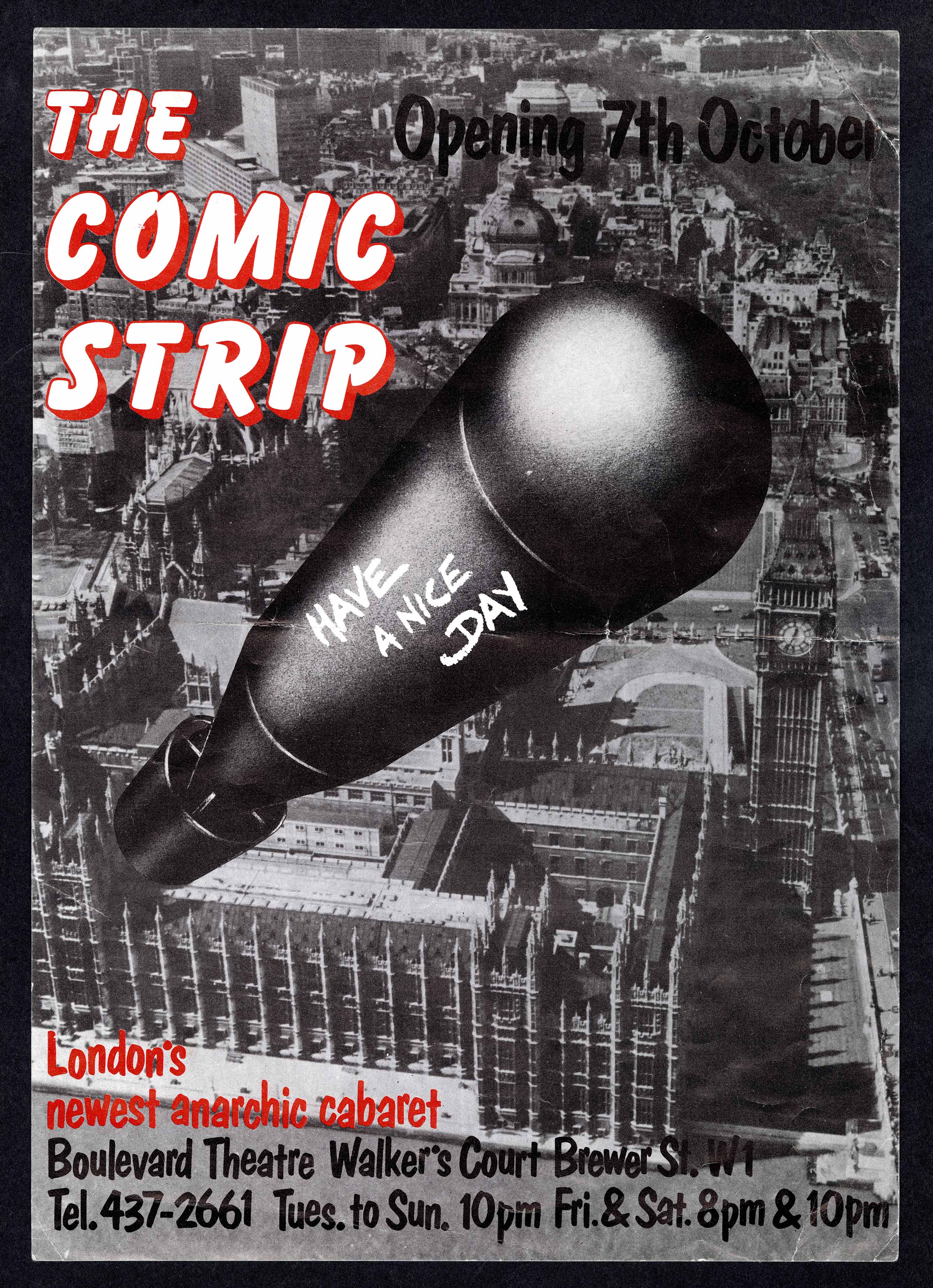 The Comic Strip poster, 1980