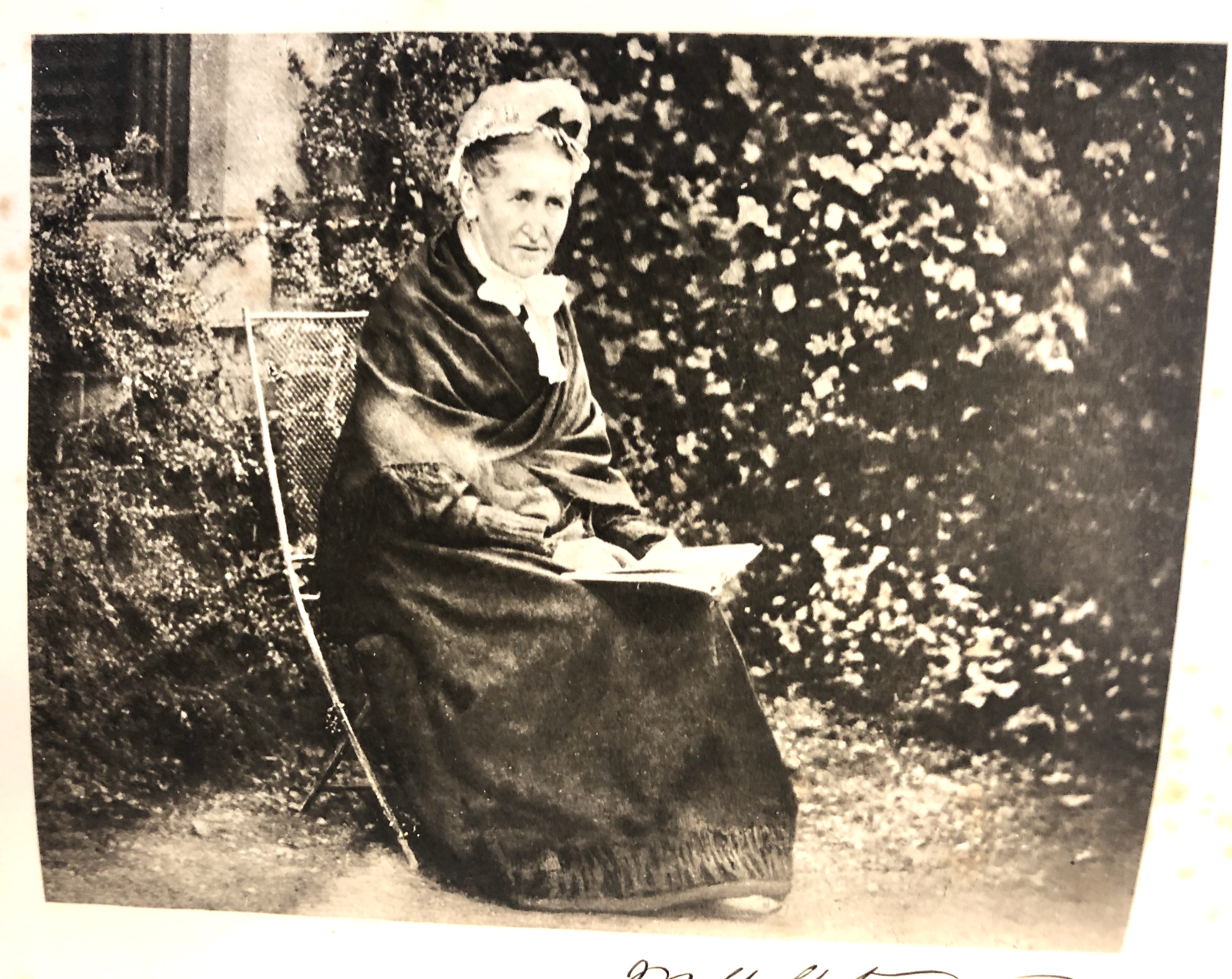 Photograph of alchemical researcher Mary Anne Atwood, undated.