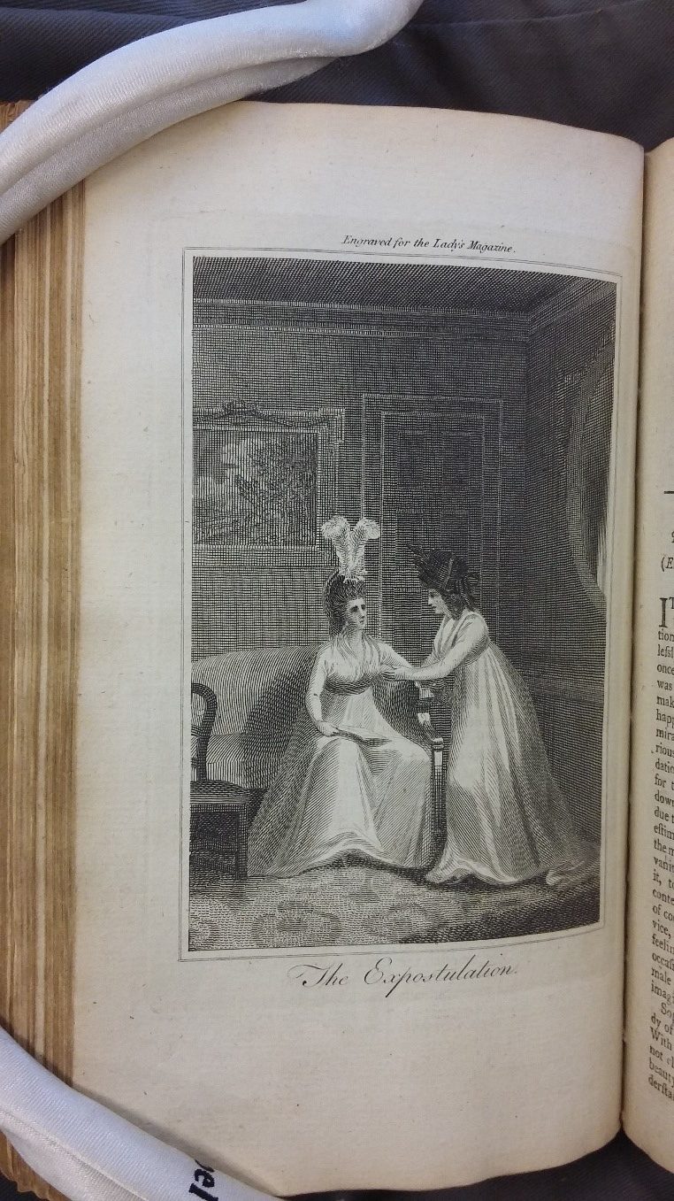 Figure 2: The Lady's Magazine Vol. 29, Oct. 1798.