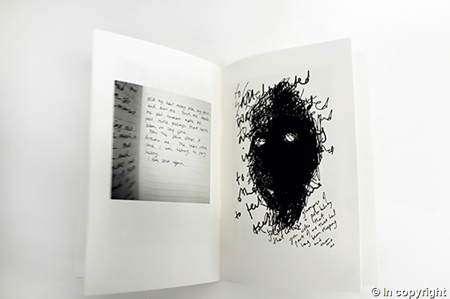 Image of pages from 'Inside : An artists's work: living with depression' by Yvonne J. Foster