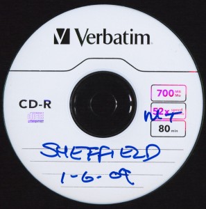 CD from the Mark Thomas Collection of a recording from the Sheffield leg of his 2009 'It's the Stupid Economy' tour