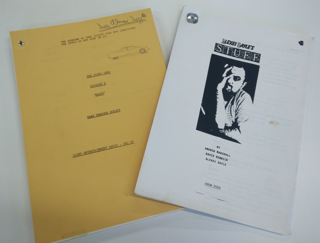 Scripts deposited by Alexei Sayle