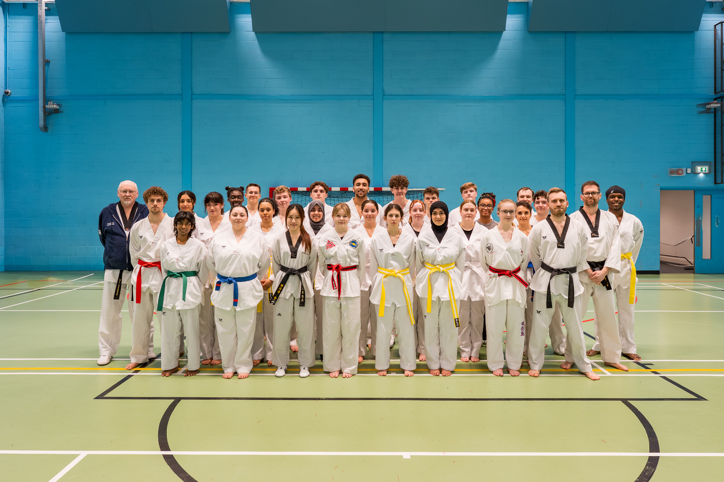 Taekwondo Society group photo