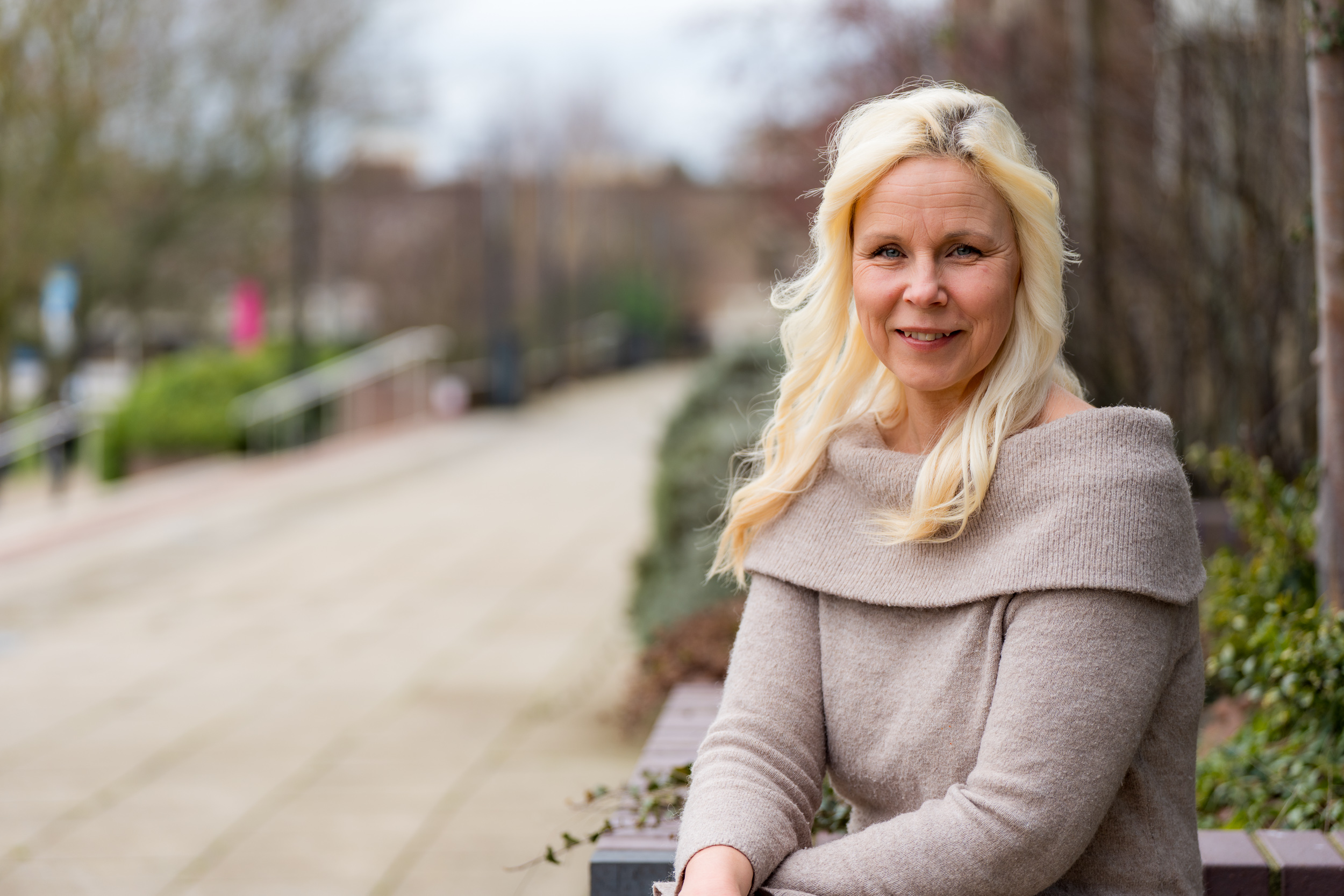 Katrine Callander smiling