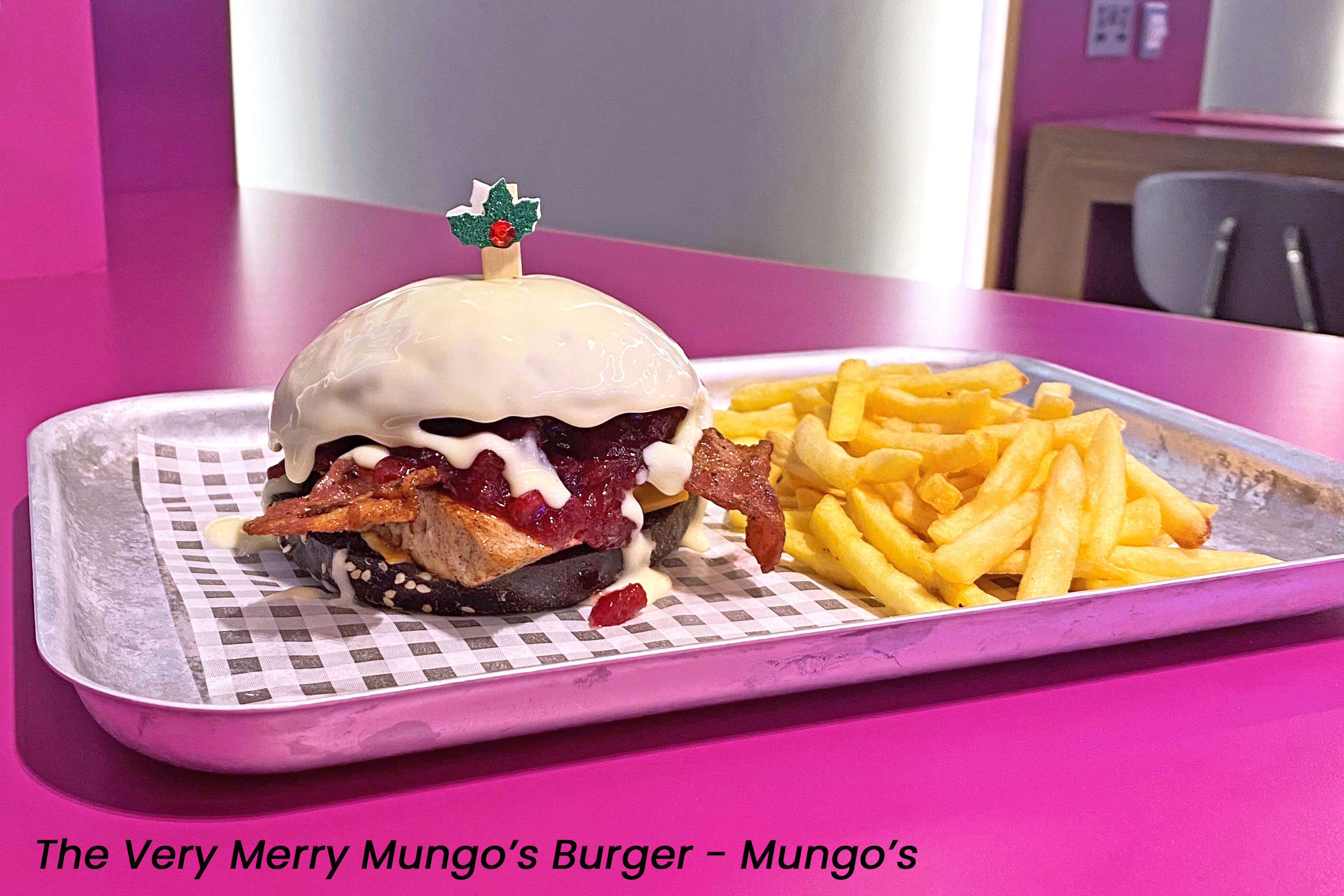 The Very Merry Mungo’s Burger 