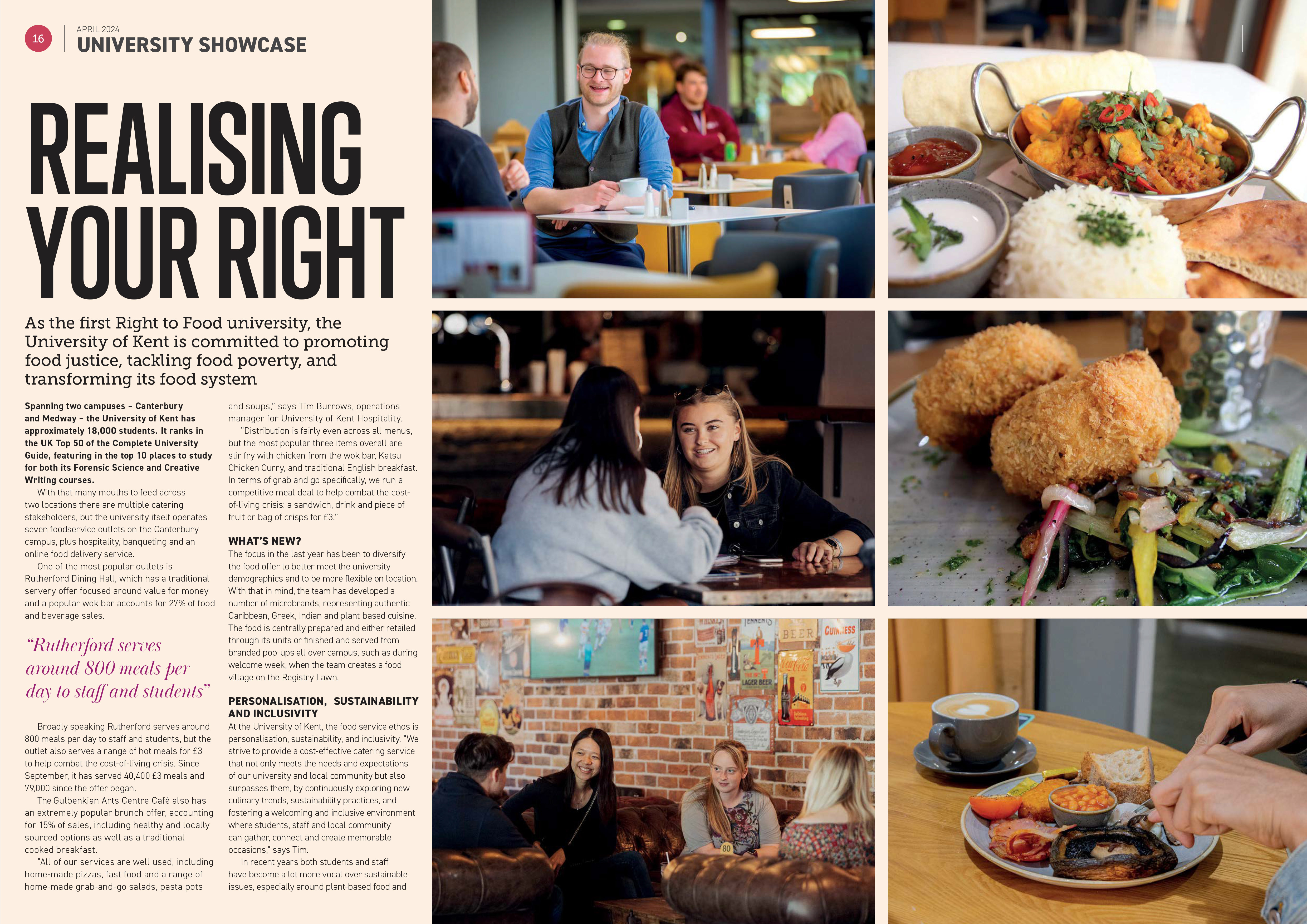 TUCO Magazine April 2024: "Realising Your Right"