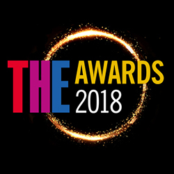 Times Higher Education Awards 2018 logo