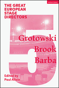Cover of The Great European Stage Directors Book 5, edited by Paul Allain