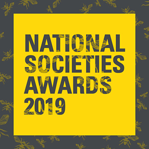 Logo of the 2019 National Societies Awards
