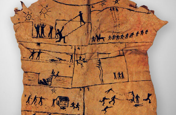 Buffalo Robe Drawing First World War Native Stories – Beyond the Spectacle