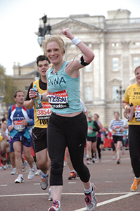 Anna Pollard London Marathon 2012