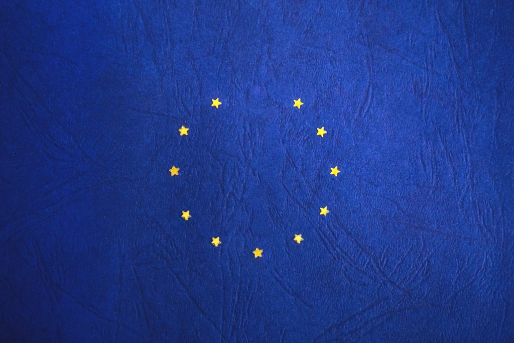 EU flag, missing one star