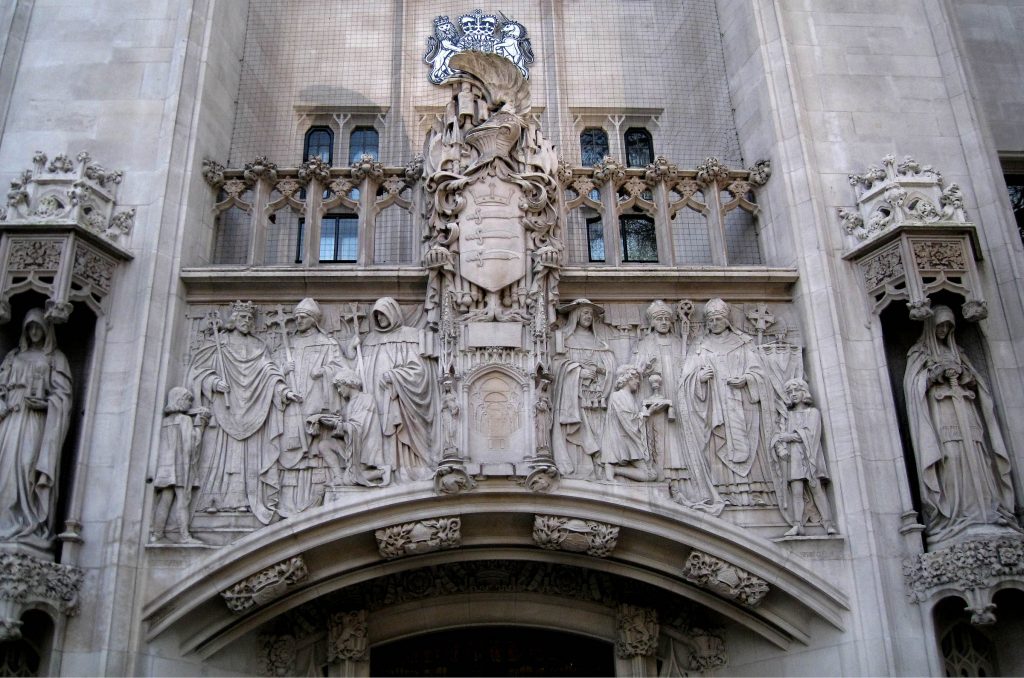 Supreme Court, formerly Middlesex Guildhall, Parliament Square, London