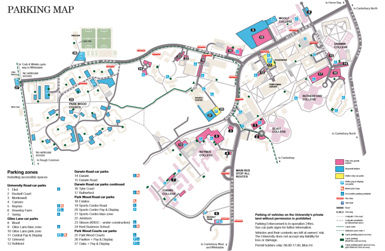 Canterbury car park disruptions week commencing 20 March Transport News
