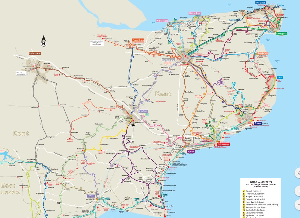 Stagecoach Network Map Image 