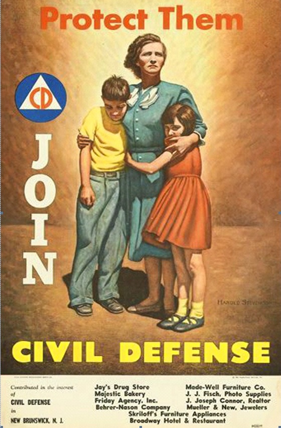 US Civil Defense Poster (1951)