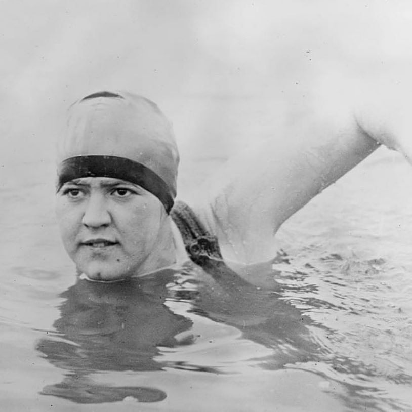 Gertrude Ederle Swimming