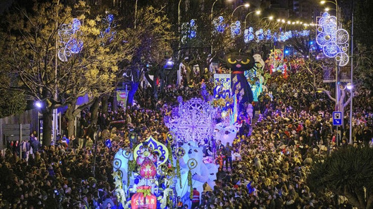 Cabalgatas - a Kings' Parade in Spain