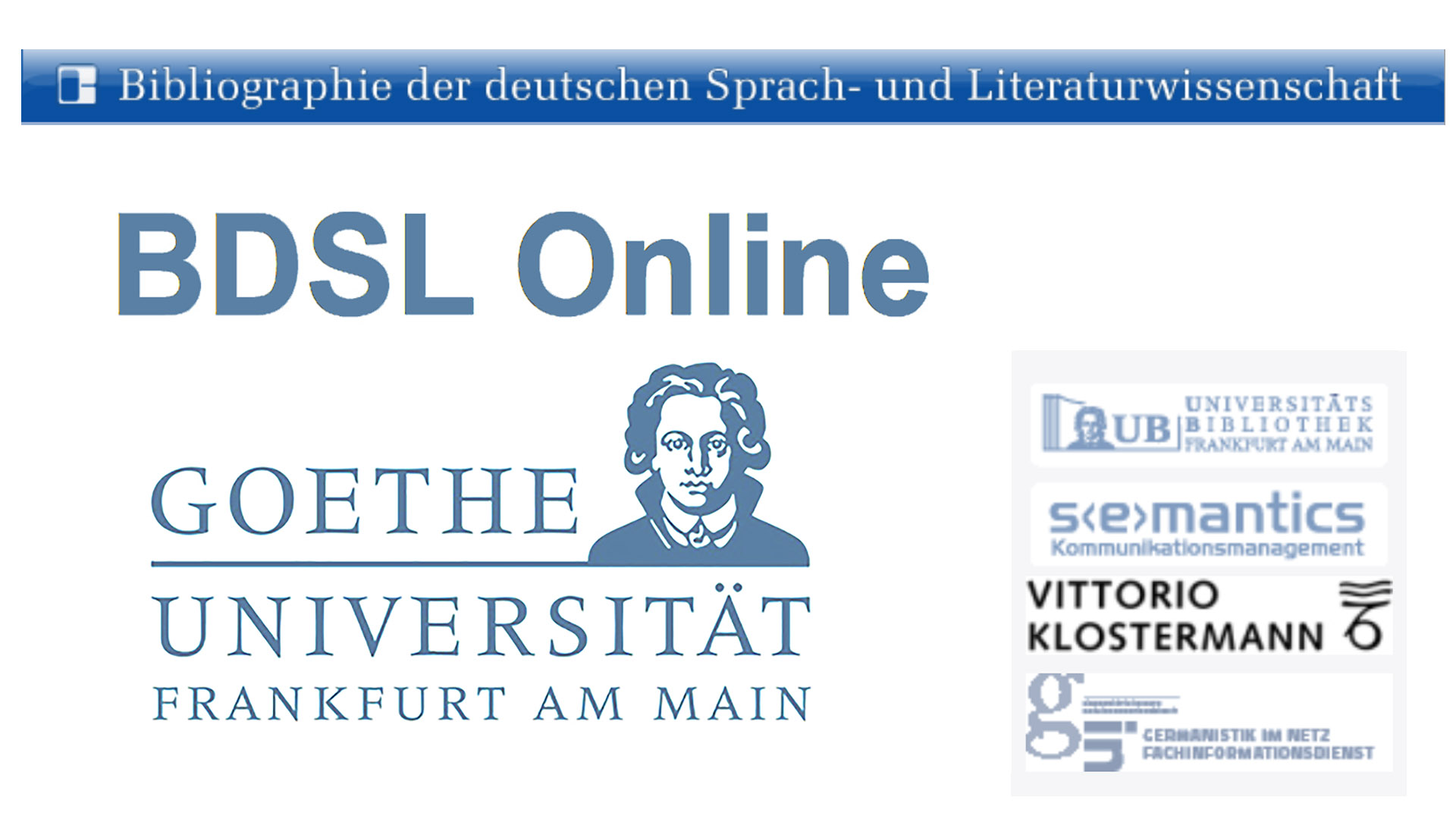 Goethe-University Frankfurt Linguistics