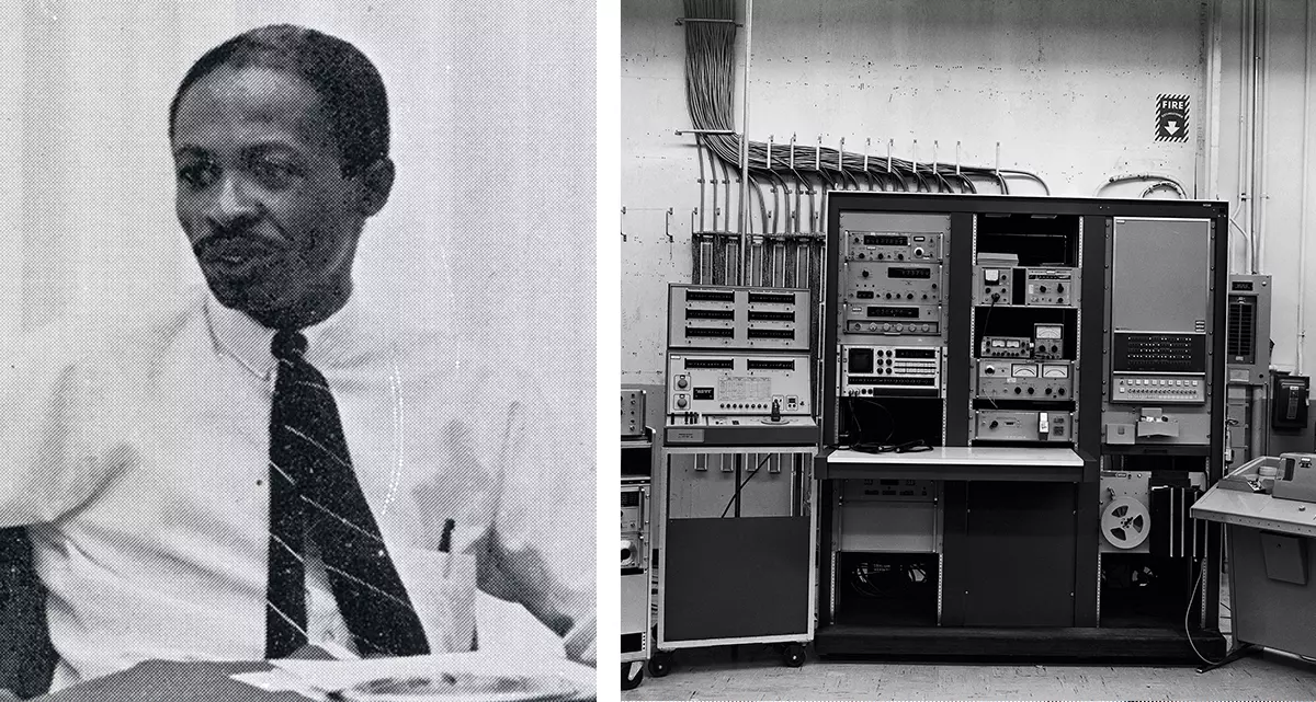 Roy Clay and HP computer