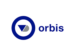 Graphic logo for Orbis