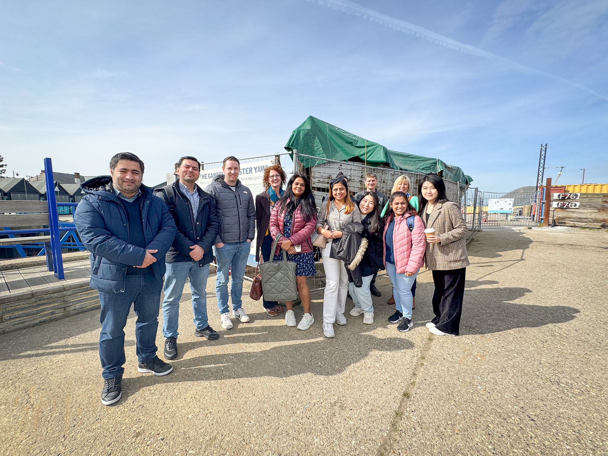 MBA students at Whitstable Maritime