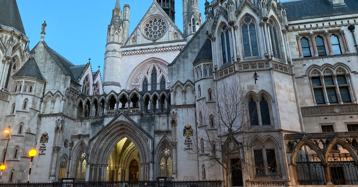 photo of the royal courts of justice
