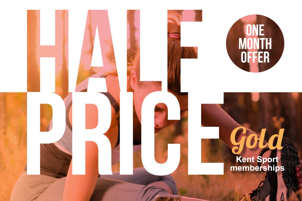 Half price on one-month memberships