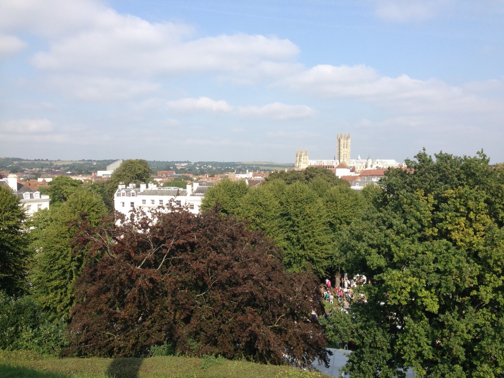 An image of Canterbury from the University of Kent