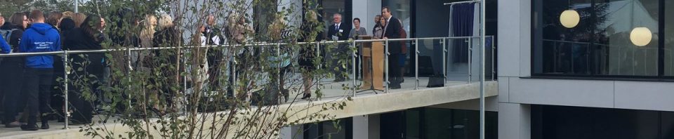 Legal harmony: musical law students perform for opening of new Wigoder Building