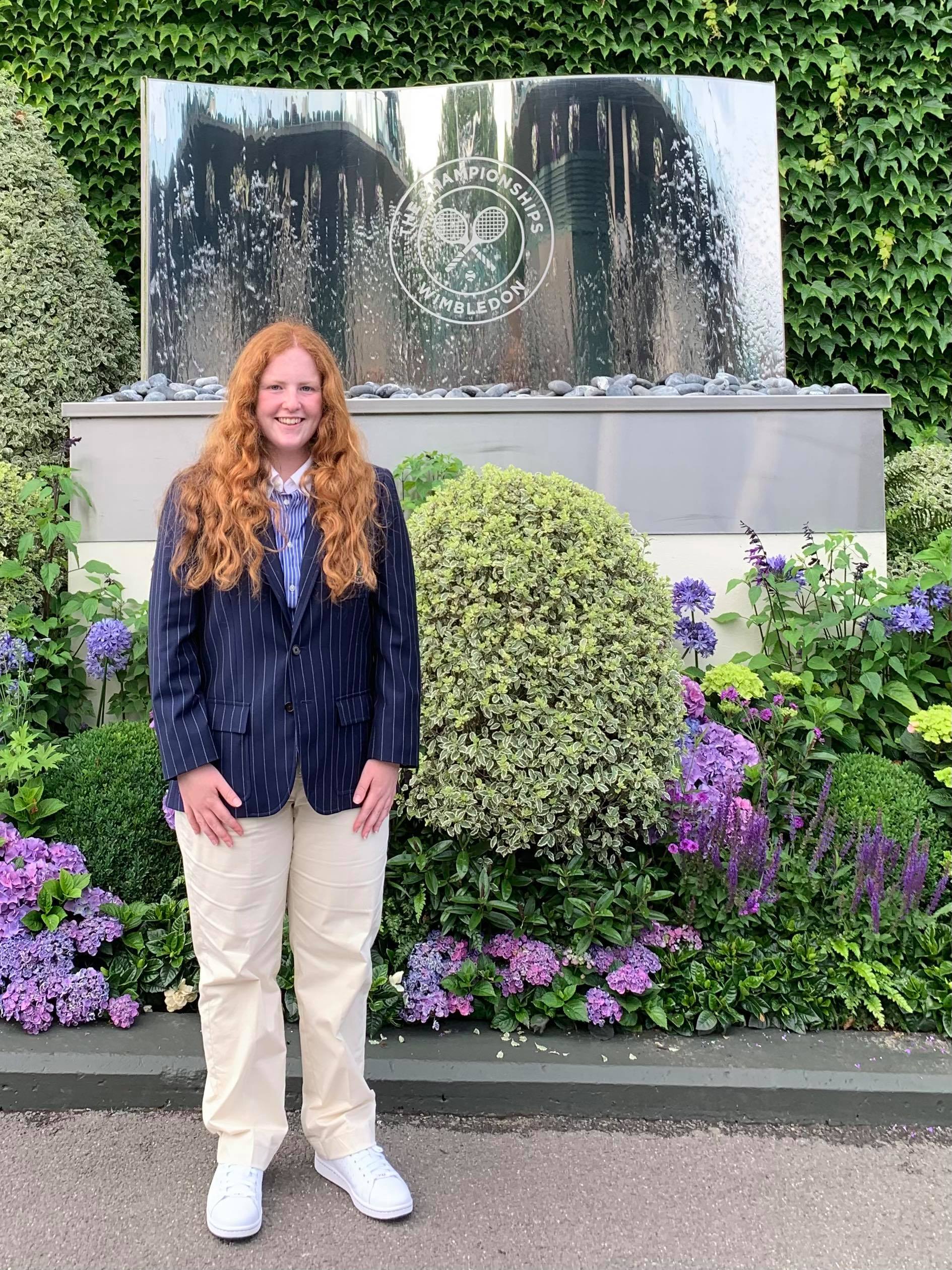 Court in the act: from playing the trumpet to working at Wimbledon with first-year Sophie Kitson