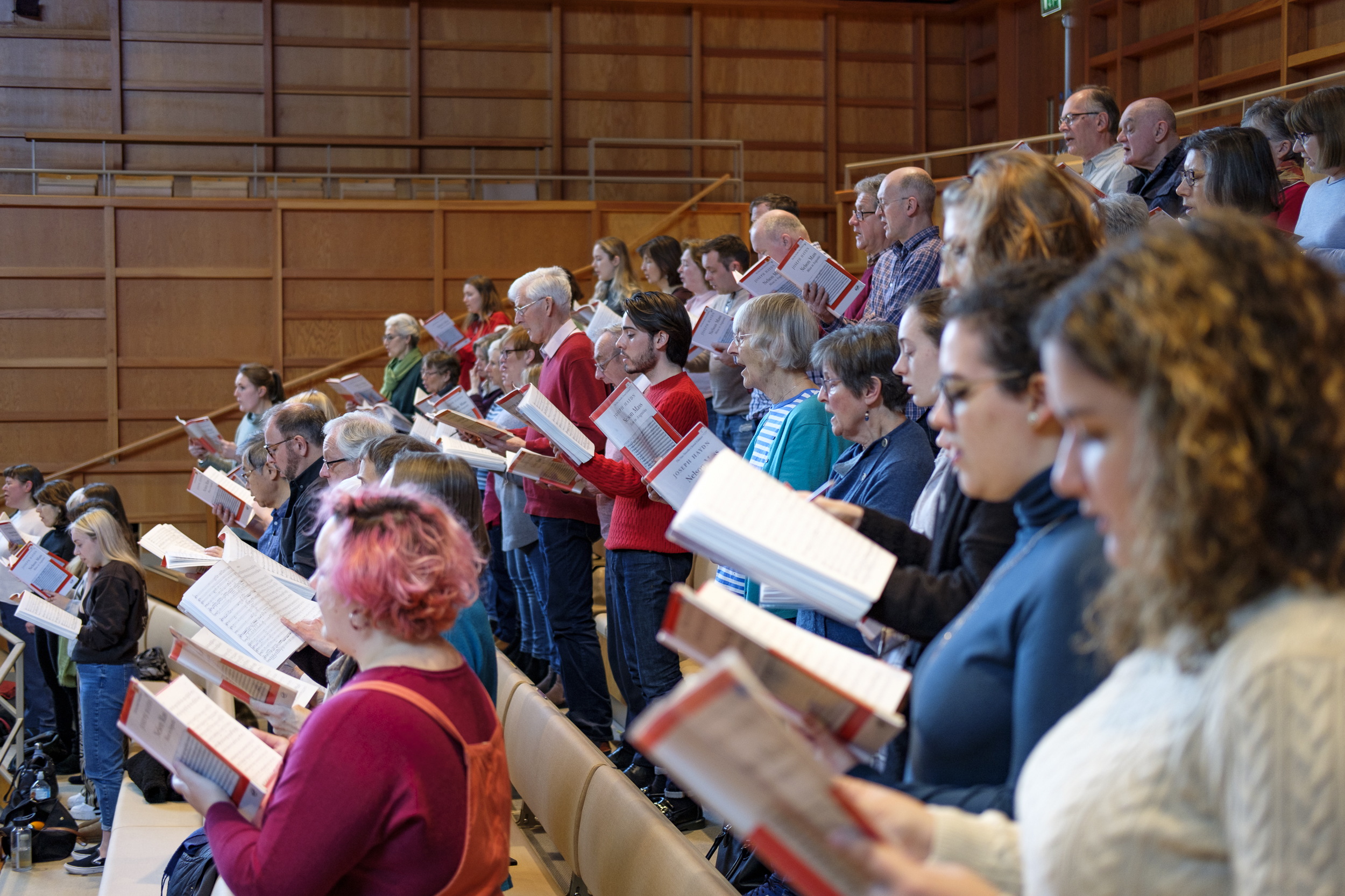 Image Gallery: Chorus of approval: in rehearsal
