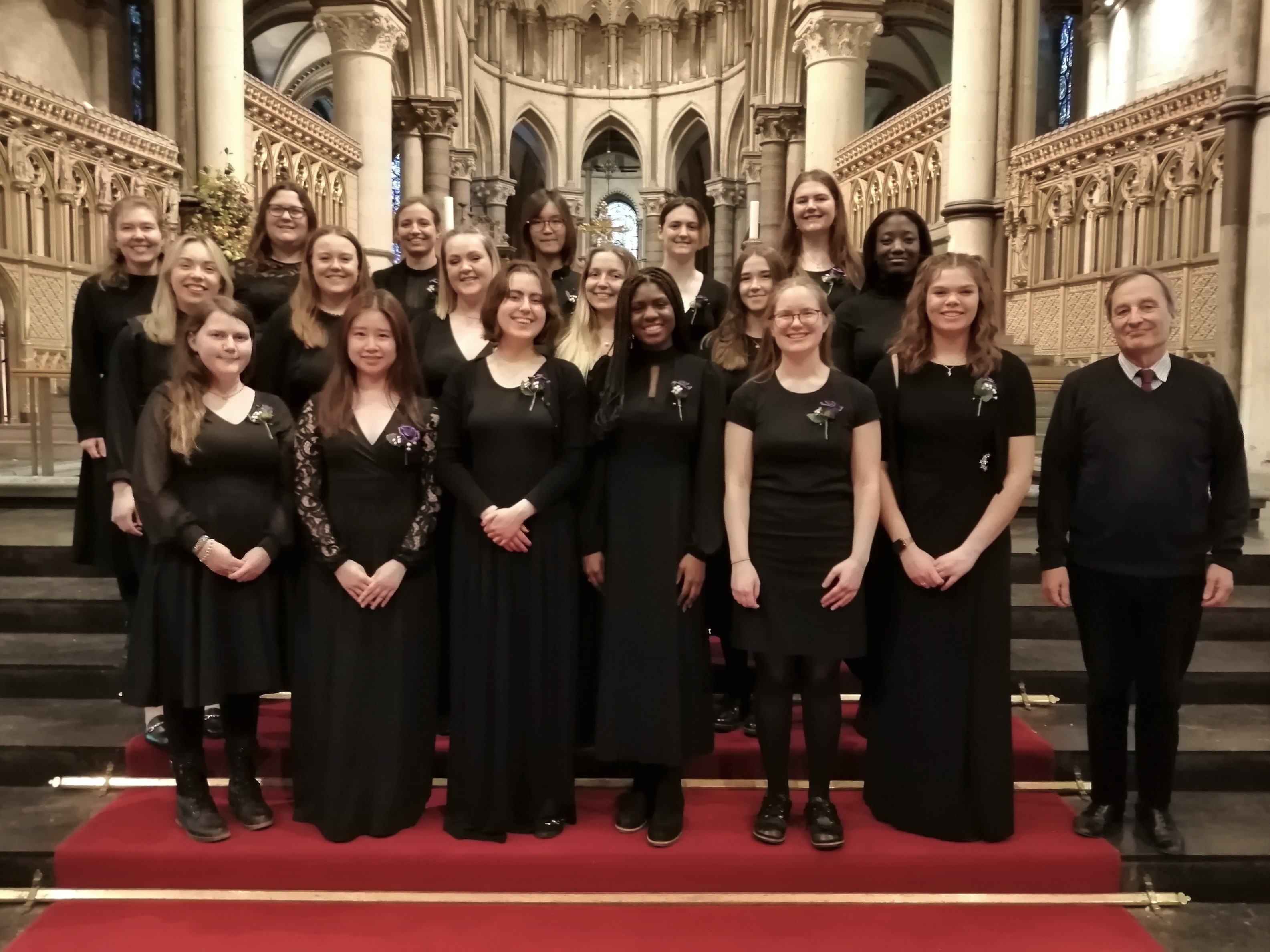 Minerva Voices singing at Canterbury Cathedral: watch on demand