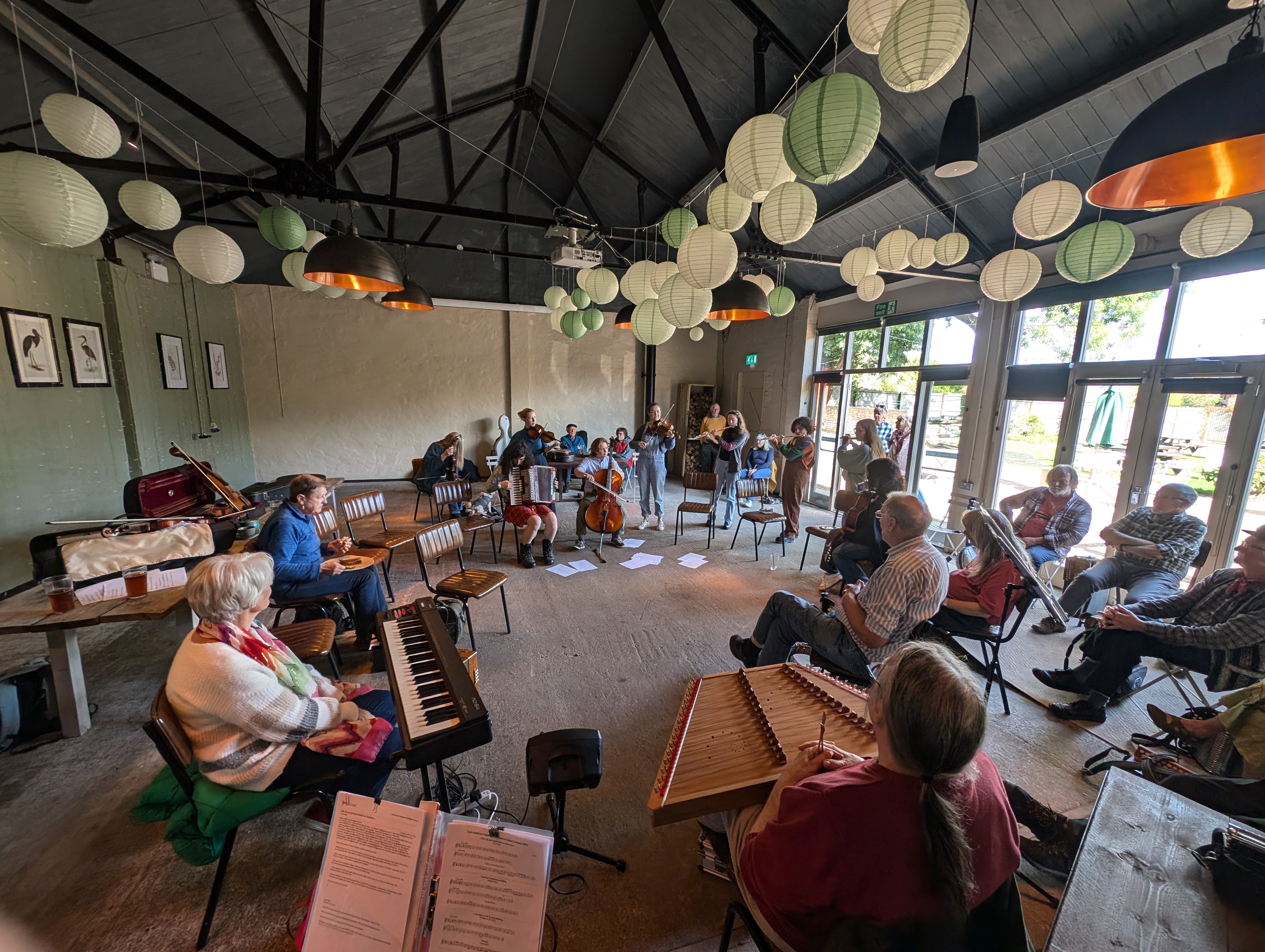 Waltzes, reels and polkas: Folkshop performs at Tenterden Folk Festival