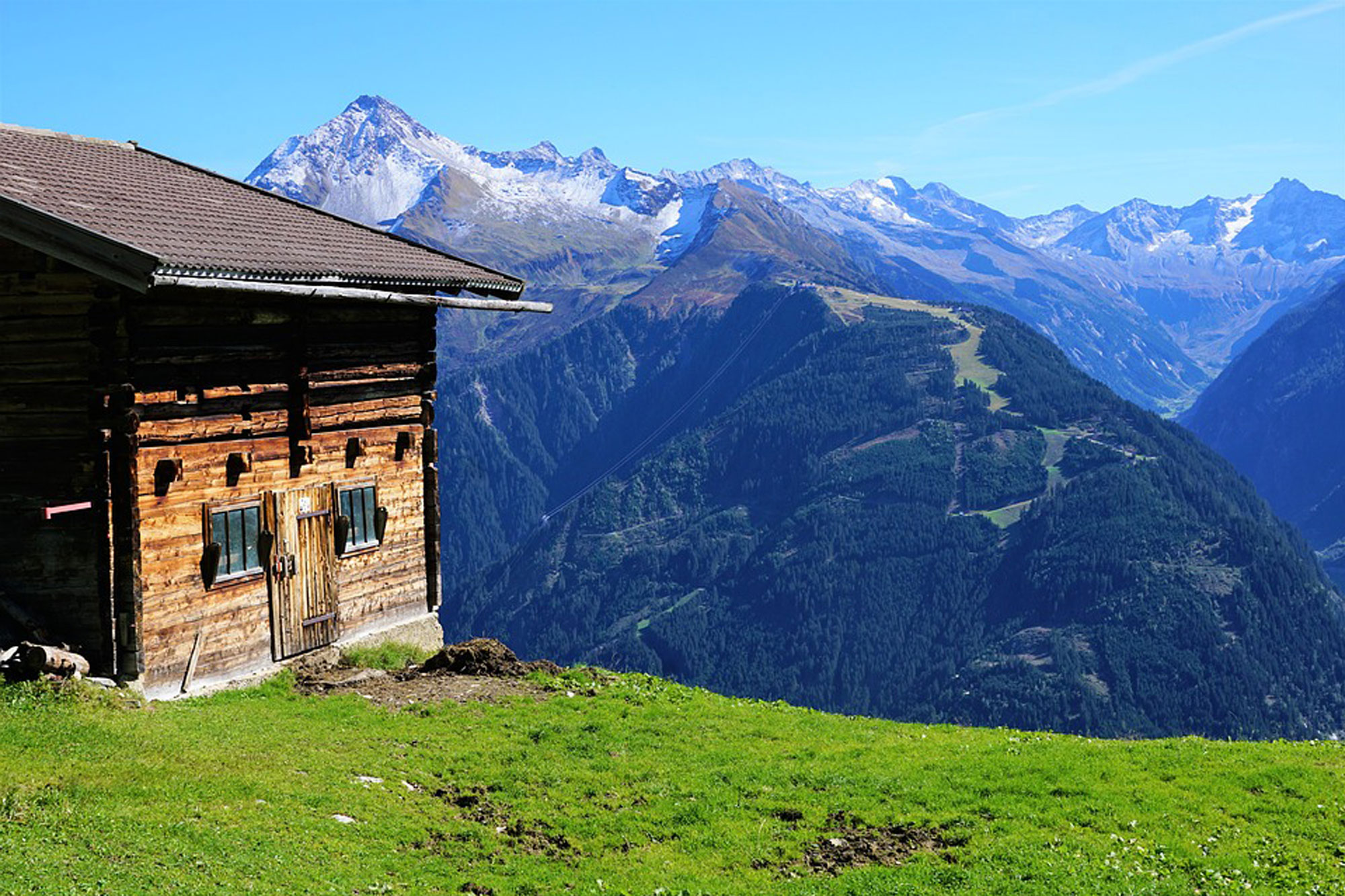 human environment change in the Alps