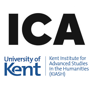 The logos of the Institute of Contemporary Arts and the Kent Instutue for Advanced Studies in the Humanities