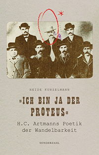 Cover of »ich bin ja der Proteus« - H.C. Artmanns Poetik der Wandelbarkeit (Sonderzahl, 2013).