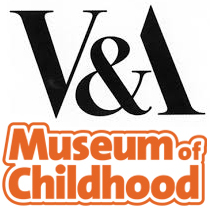 Logos of both the V&A and the Museum of Childhood