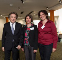 His Excellency Dr Emil Brix, Dr Deborah Holmes and Dr Heide Kunzelmann