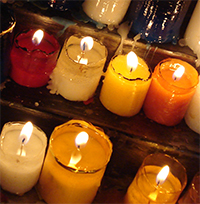 An image of candles
