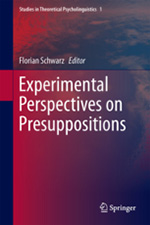 Cover of Experimental Perspectives on Presuppositions