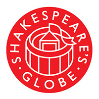 Logo of Shakespeare's Globe theatre, London.