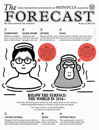 Cover of The Forecast, 2016 edition
