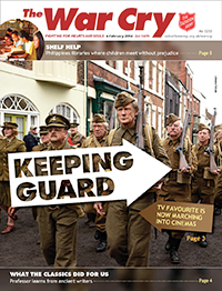 Cover of The War Cry, dated 6 February 2016