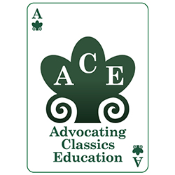 ACE: Advocating Classics Education logo