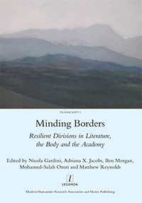 Cover of the edited collection Minding Borders (Legenda Books, 2017)