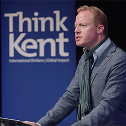 Ben Hutchinson delivers a Think Kent lecture