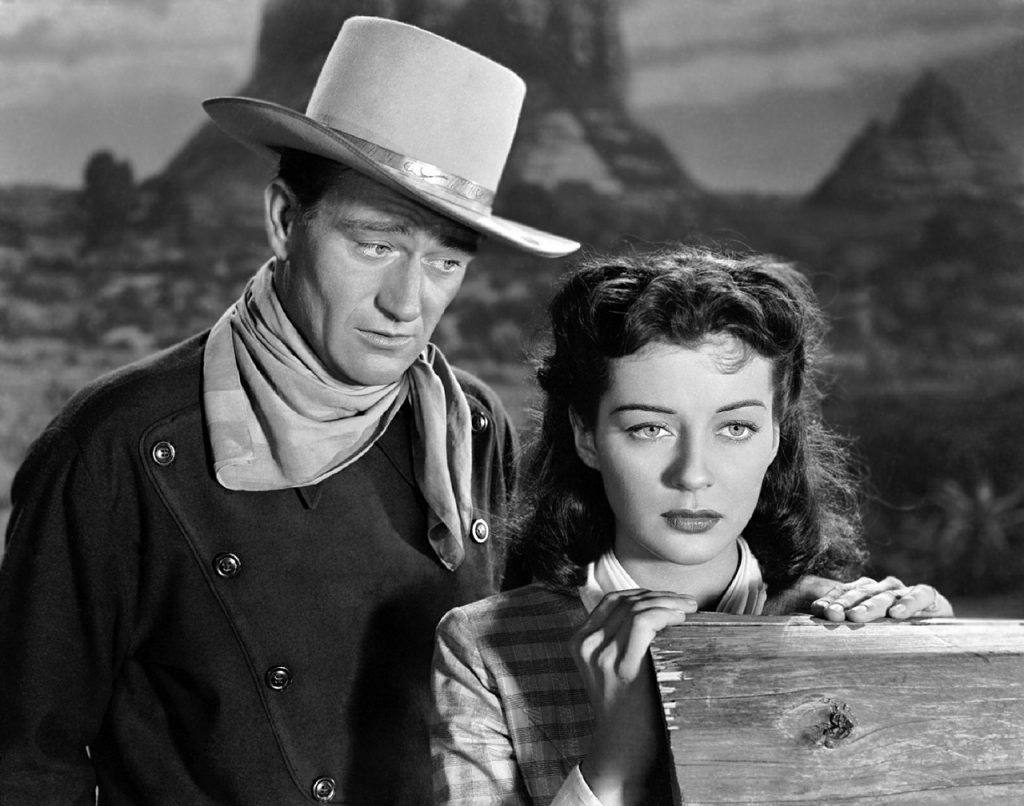 John Wayne in the film Stagecoach